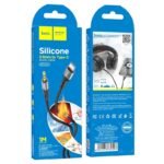 HOCO UPA22 Type-C to 3.5mm Silicone Audio Cable 1M - Image 3