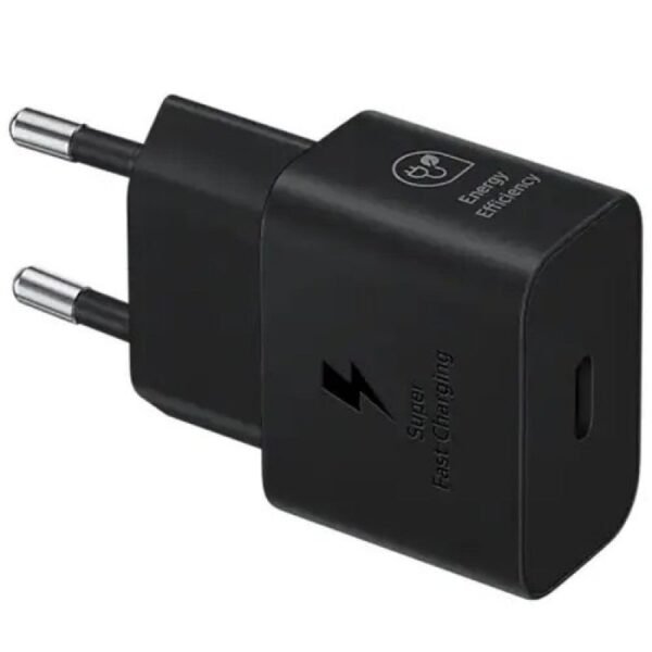 Samsung 25W Power Adapter Without Cable 2 Pin EU Plug New Version