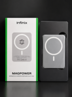 Infinix MagPower XP03 3000mAh Magnetic Wireless Power Bank | 15W Wireless & 12W Type-C Fast Charging | Portable Magnetic Charger - Image 2